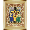 В рамке Святая Троица Канва с рисунком для вышивки бисером Божья Коровка 0047
