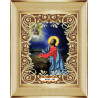 В рамке Моление о чаше Канва с рисунком для вышивки бисером Божья Коровка 0043