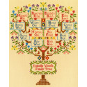 Традиционное семейное дерево Набор для вышивания Bothy Threads