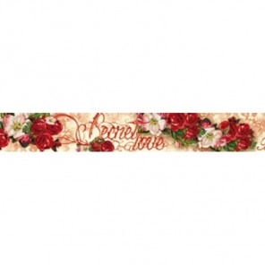 Любовь и красные розы Скотч декоративный для скрапбукинга Stamperia