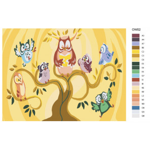 Раскладка Любимая сказка Раскраска картина по номерам на холсте KRYM-OW02