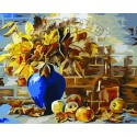 Осенний натюрморт Раскраска по номерам на холсте Menglei