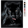 Схема Чистоплотная пантера Раскраска по номерам на холсте Живопись по номерам ARTH-AH274