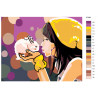 Раскладка Забота о меньших Раскраска картина по номерам на холсте KTMK-97989