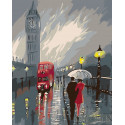 Непогода в Лондоне Раскраска по номерам на холсте Живопись по номерам