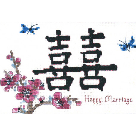  Счастливый брак Набор для вышивания CANDAMAR DESIGNS  51267