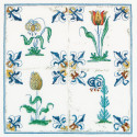Античная плитка. Цветы Набор для вышивания Thea Gouverneur