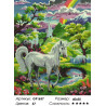 Количество цветов и сложность Сказочный единорог вышивка Алмазная мозаика вышивка Painting Diamond GF1657