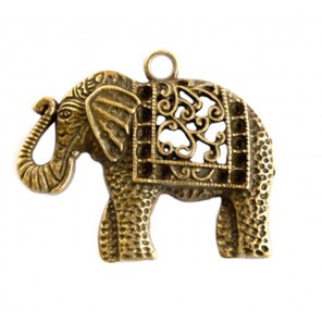Индийский слон Подвеска металлическая