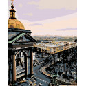 Вид на Петербург Раскраска по номерам на холсте Живопись по номерам