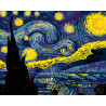  Звезды в ночи Раскраска картина по номерам на холсте ARTH-43
