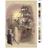 Раскладка Флот Раскраска картина по номерам на холсте Z4697-1