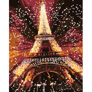  Блеск Парижа Раскраска картина по номерам на холсте KTMK-922925