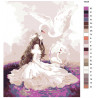 Раскладка Лебедушка Раскраска по номерам на холсте Живопись по номерам KTMK-06226