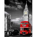 Символы Лондона Алмазная мозаика на подрамнике