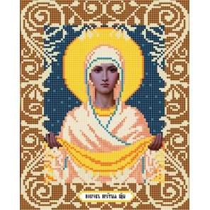  Богородица Покрова Ткань с рисунком Божья коровка 0037