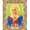  Богородица Умиление Ткань с рисунком Божья коровка 0038