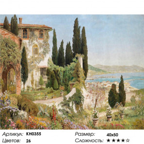  Франция Раскраска картина по номерам на холсте KH0355