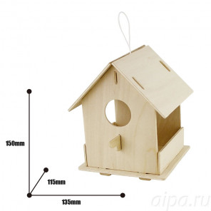  Скворечник-кормушка Деревянный конструктор F196S