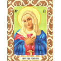 Богородица Умиление Ткань для вышивания с нанесенным рисунком Божья коровка
