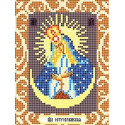Богородица Остробрамская Ткань для вышивания с нанесенным рисунком Божья коровка
