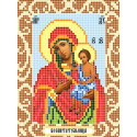 Богородица Воспитательница Ткань для вышивания с нанесенным рисунком Божья коровка