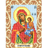  Богородица Воспитательница Ткань для вышивания с нанесенным рисунком Божья коровка 0104