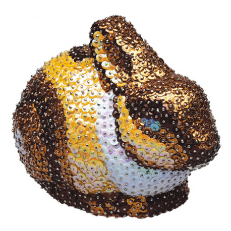  Заяц 3D Набор для декорирования фигуры пайетками 3D-05