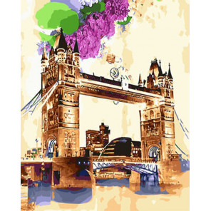  Акварельный мост Раскраска картина по номерам на холсте Z-GX29116