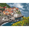  Итальянское побережье Раскраска картина по номерам на холсте Z-GX29397
