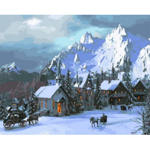  Снежное королевство Раскраска картина по номерам на холсте Z-GX30722