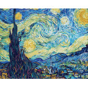 Звездная ночь. Винсент Ван Гог Раскраска картина по номерам Schipper (Германия)