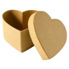 Коробка-сердечко Заготовка из папье-маше объемная Decopatch 
