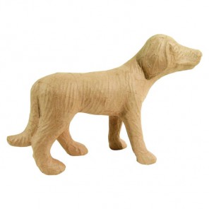Собака Фигурка большая из папье-маше объемная Decopatch