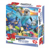 Внешний вид коробки Игривые дельфины Super 3D пазлы с эффектом трехмерного объемного изображения 30765