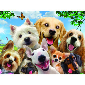  Собаки селфи Super 3D пазлы с эффектом трехмерного объемного изображения 13535