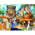 Динозавры селфи Super 3D пазлы с эффектом трехмерного объемного изображения