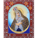 Остробрамская Пресвятая Богородица Алмазная картина фигурными стразами