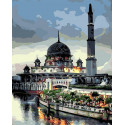 Мечеть Раскраска картина по номерам на холсте