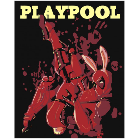 Playpool Раскраска картина по номерам на холсте