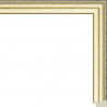 Джеймс (светлое золото) Рамка для картины без подрамника N247