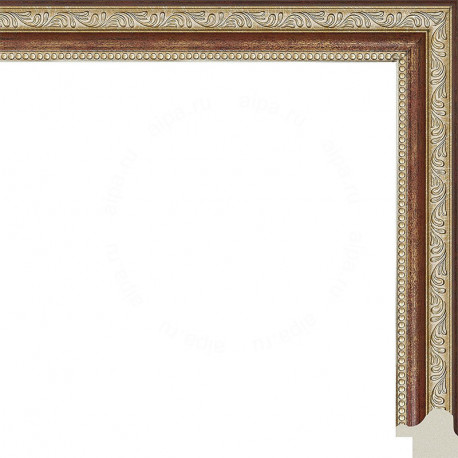 Камерон (коричневый) Рамка для картины без подрамника N249