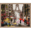 Романтика в Париже Алмазная мозаика на подрамнике