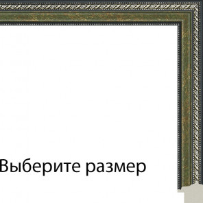 Выберите размер Эбигель (зеленая) Рамка для картины без подрамника N257