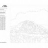 Заснеженная гора 80х80 Раскраска картина по номерам на холсте