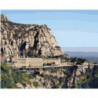 Монастырь Монтсеррат в Испании Раскраска картина по номерам на холсте
