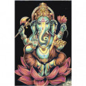 Индийский Бог Ганеша Раскраска картина по номерам на холсте