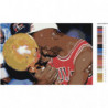 Майкл Джордан чемпион Раскраска картина по номерам на холсте
