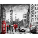 Лондонские будни Раскраска картина по номерам на холсте