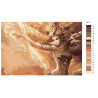 Палитра используемых цветов Магия света Раскраска картина по номерам на холсте AAAA-FIR111-100x150
